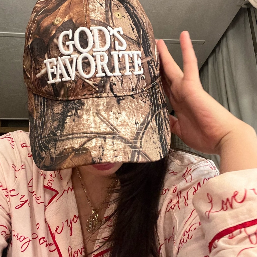 Camouflage 'God's Favorite' Cap